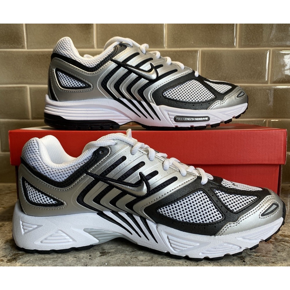 Nike Air Pegasus 2005 Metallic Silver Black White HQ3031 002 Men 12 Women 13.5